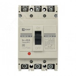 Выключатель автоматический трехполюсный ВА-99М/100 63А 35кА