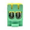 Клемма силовая вводная двойная КСВ 16-50 кв мм. желто-зеленая