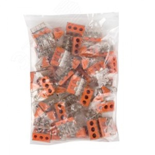 Клемма СМК 773-173 с пастой 3 отверстия 2.5-6.0мм2  PROxima