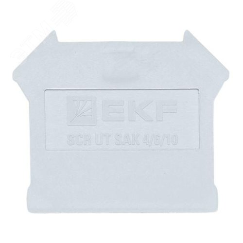 Заглушка для UT серая 2,5/4/6/10 EKF