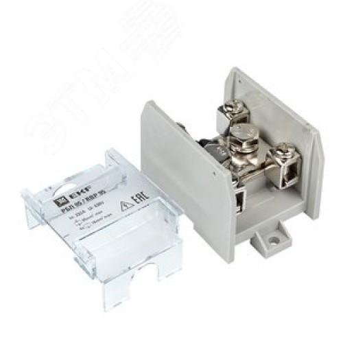 Блок распределительный проходной РБП 95 (1х95 - 4х16мм2) 232/100 А PROxima