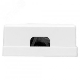 Розетка настенная TERACOM Cat.5E неэкранированная 2 порта RJ-45 Dual IDC белая