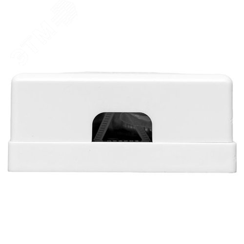 Розетка настенная TERACOM Cat.5E неэкранированная 2 порта RJ-45 Dual IDC белая