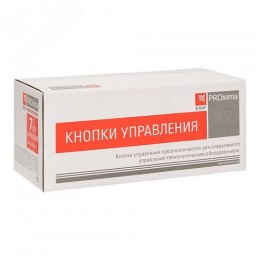 Кнопка SW2C-10D с подсветкой зеленая NO 24В PROxima. Кнопка без фиксации