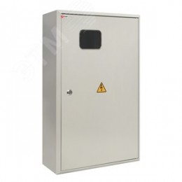 Щит учетно-распределительный навесной ЩРУн-3/48о IP31 однодверный с окном 630х400х160