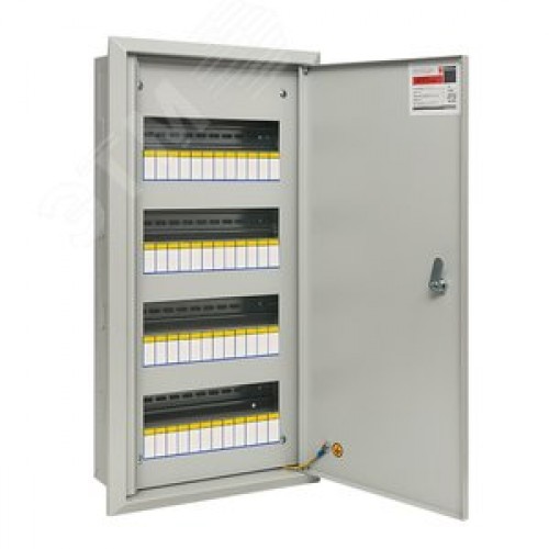 Щит распределительный встраиваемый ЩРв-48з IP31 6 0х340х120 с замком