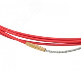 Протяжка кабельная стеклопруток 3.5 мм со смен. наконеч., 15 м