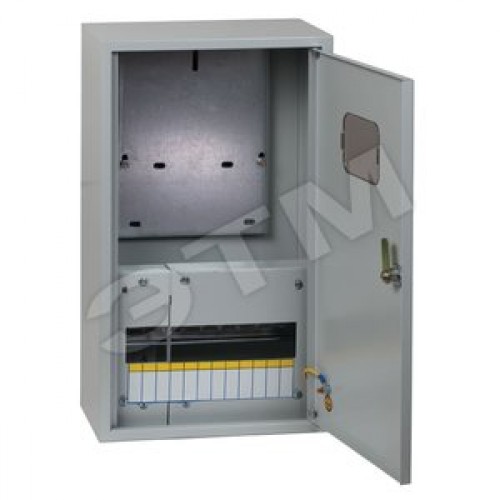 Щит учетно-распределительный навесной ЩРУн-3/12о IP31 с окном 500х300х160