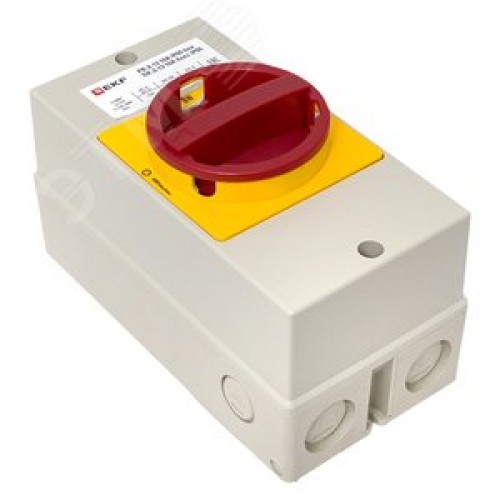 Переключатель кулачковый ПК-2-13 16А 3P ВКЛ-ВЫКЛ с блокировкой в боксе IP65