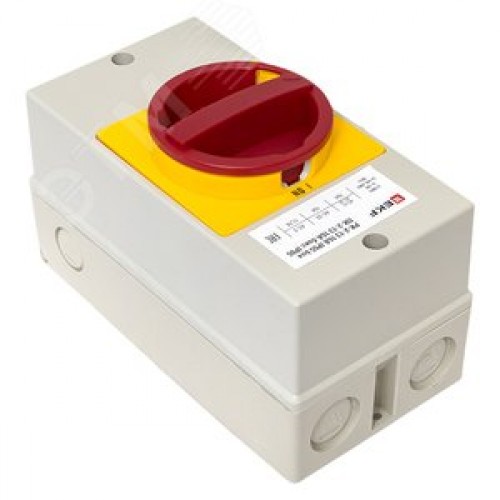 Переключатель кулачковый ПК-2-13 16А 3P ВКЛ-ВЫКЛ с блокировкой в боксе IP65