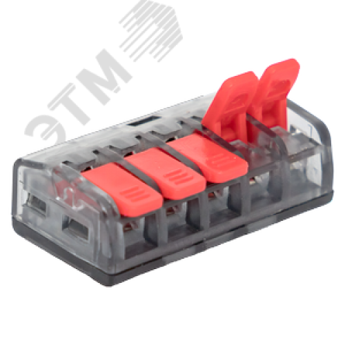 Клемма СМК 221-415 5 отверстий 0.2-4.0 мм2  PROxima