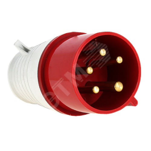 Вилка переносная 025 3Р+РЕ+N 32А 380В IP44 EKF