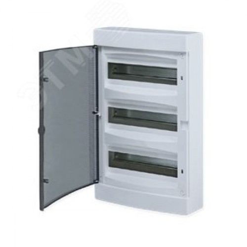 Щит распределительный навесной Unix прозрачная дверь 4х18 модулей IP40 PROxima
