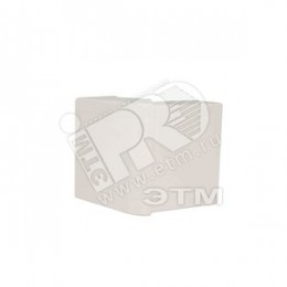 Угол внешний 20х10 белый