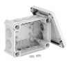 Коробка распределительная T100, 136х102х57 мм, IP66, вводы d25х10, серая (T 100)
