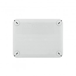Коробка распределительная T100, 136х102х57 мм, IP66, вводы d25х10, серая (T 100)