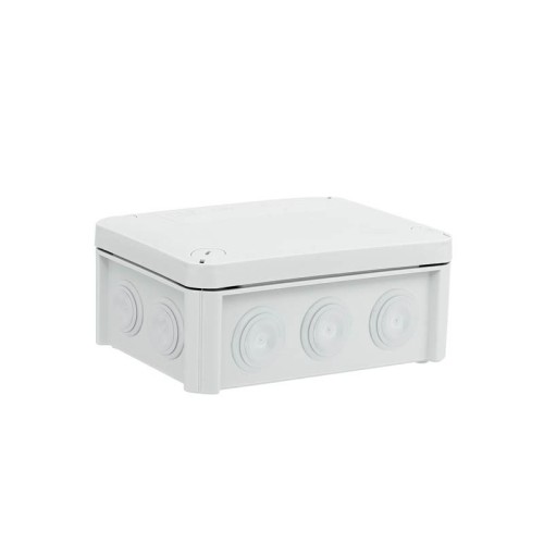 Коробка распределительная T100, 136х102х57 мм, IP66, вводы d25х10, серая (T 100)
