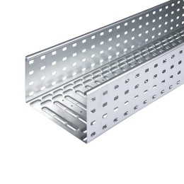 Лоток листовой перфорированный, 110x300x3000 мм, S=0,7 мм, FS (LKS 130 FS RU)