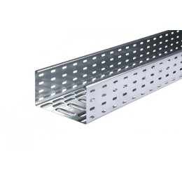 Лоток листовой перфорированный, 110x300x3000 мм, S=0,7 мм, FS (LKS 130 FS RU)
