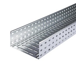 Лоток листовой перфорированный, 85x300x3000 мм, S=0,7 мм, FS (LKS 830 FS RU)