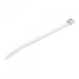 Кабельная стяжка белая 3,6x200 мм