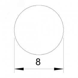 Проволока из оцинкованной стали 8мм горячеоцинкованная бухта 110 м