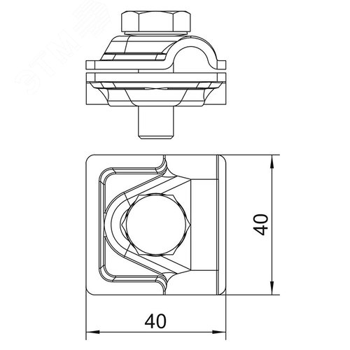 Соединитель проволоки универсальный