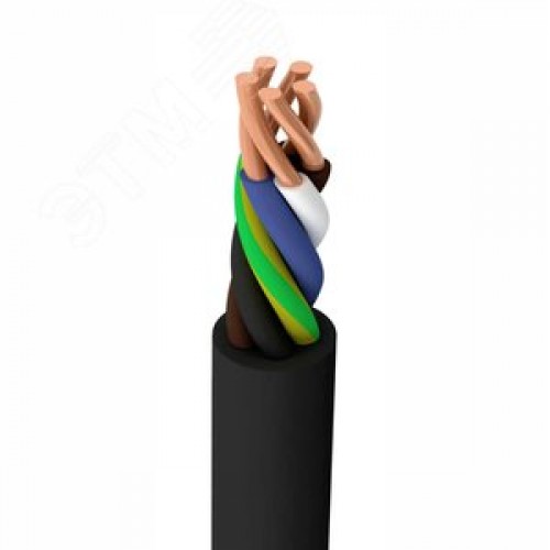 Кабель силовой ППГнг(А)-HF 5х1,5-0,66 100м бухта