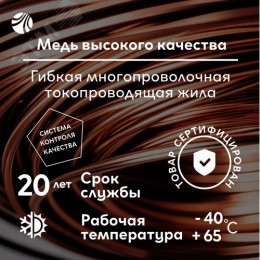 Провод силовой ПУГВВ 2х2.5 ТРТС
