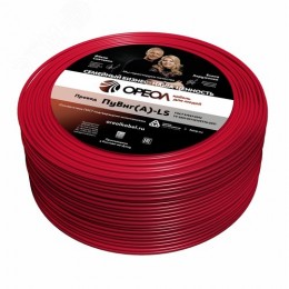 Провод силовой ПуВнг(А)-LS 1х1,5красный ТРТС