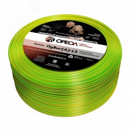 Провод силовой ПуВнг(А)-LS 1х4желто-зеленый ТРТС