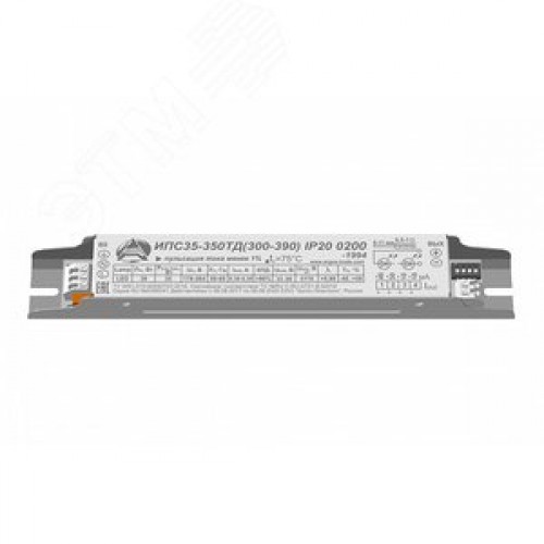 Драйвер светодиодный ИПС35-350ТД(300-390) IP20 0200