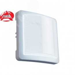 Светильник светодиодный диммируемый ДБП Эконом-ЖКХ LED, 6Вт, 670Лм, CRI80, с автоматическим уменьшением яркости на 75% в тишине, антивандальный с защитой от краж, IP20, 5000К