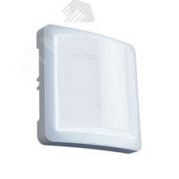 Светильник светодиодный диммируемый ДБП Эконом-ЖКХ LED, 6Вт, 670Лм, CRI80, с автоматическим уменьшением яркости на 75% в тишине, антивандальный с защитой от краж, IP20, 5000К