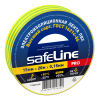 Изолента ПВХ желто-зеленая 15мм 20м Safeline