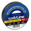 Изолента ПВХ черная 15мм 20м Safeline