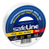 Изолента ПВХ белая 15мм 20м Safeline