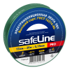 Изолента ПВХ зеленая 15мм 20м Safeline