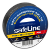 Изолента ПВХ черная 19мм 20м Safeline