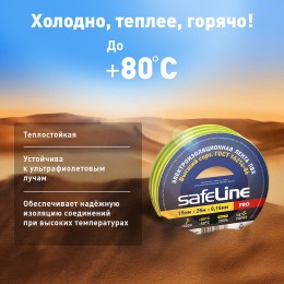 Изолента ПВХ желто-зеленая 19мм 25м