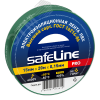 Изолента ПВХ зеленая 15мм 20м Safeline