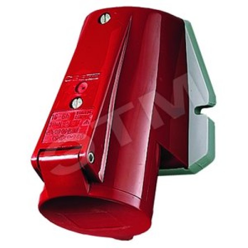 Розетка настенная 6А 3Р+N+E IР44 400В
