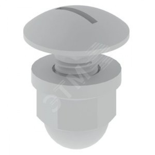 Болт DIN 603 M8x22 ПВХ-М1 серый RAL7030