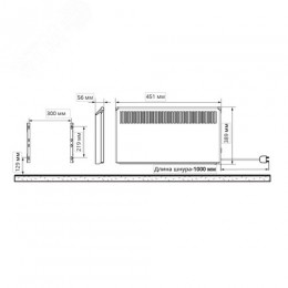 Конвектор электрический Lammitin 1500 Вт