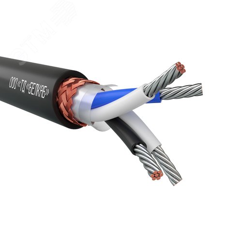 Кабель монтажный МКЭШВнг(А)-LS 2*2*0.5  БЕЛКАБ RUS ТРТС