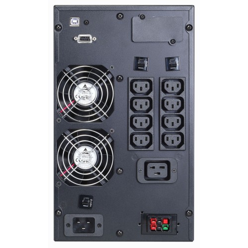 Источник бесперебойного питания Online Macan 3000 Ва/ 3000Вт 1/1 4 мин Tower 8 x IEC320-C13 +1хIEC320-C19 USB, RS-232, SNMP