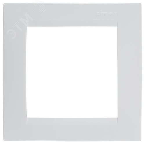 15 Рамка на 1 пост белый