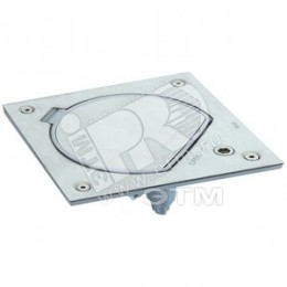 Connect Влагостойкая основа IP66 с замком на 1 модуль K45 сталь