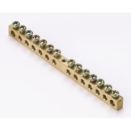 Шина нулевая 6х9 (14групп/центр) ШН-101