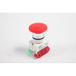 Кнопка красная с фиксацией AE-22 Гриб 220В ВK-22 1 1но+1нз